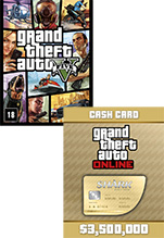 Grand Theft Auto V (GTA 5) + платежная карта Whale Shark Cash Card  [PC, Цифровая версия]