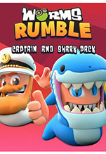 Worms Rumble. Captain & Shark Double Pack.  [PC,  ]