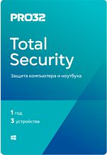 PRO32 Total Security (лицензия на 1 год / 3 устройства)