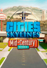 Cities: Skylines: Content Creator Pack – Mid-Century Modern. Дополнение [PC, Цифровая версия]