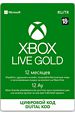 Золотой статус Xbox Live Gold (абонемент на 12 месяцев) [Xbox, Цифровая версия] (RU)