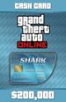 Grand Theft Auto Online: Tiger Shark Cash Card (200,000$) (Rockstar Games Launcher) [PC, Цифровая версия]