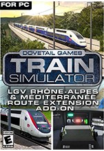 Train Simulator: LGV Rhone-Alpes & Mediterranee Route Extension Add-On.   [PC,  ]