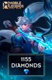   Mobile Legends: 1155 Diamonds [ ]