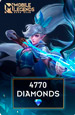   Mobile Legends: 4770 Diamonds [ ]