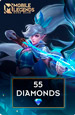   Mobile Legends: 55 Diamonds [ ]